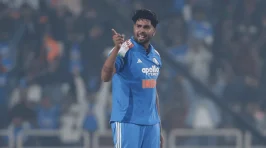 Harshit Rana reprimanded and handed demerit point for Code of Conduct breach